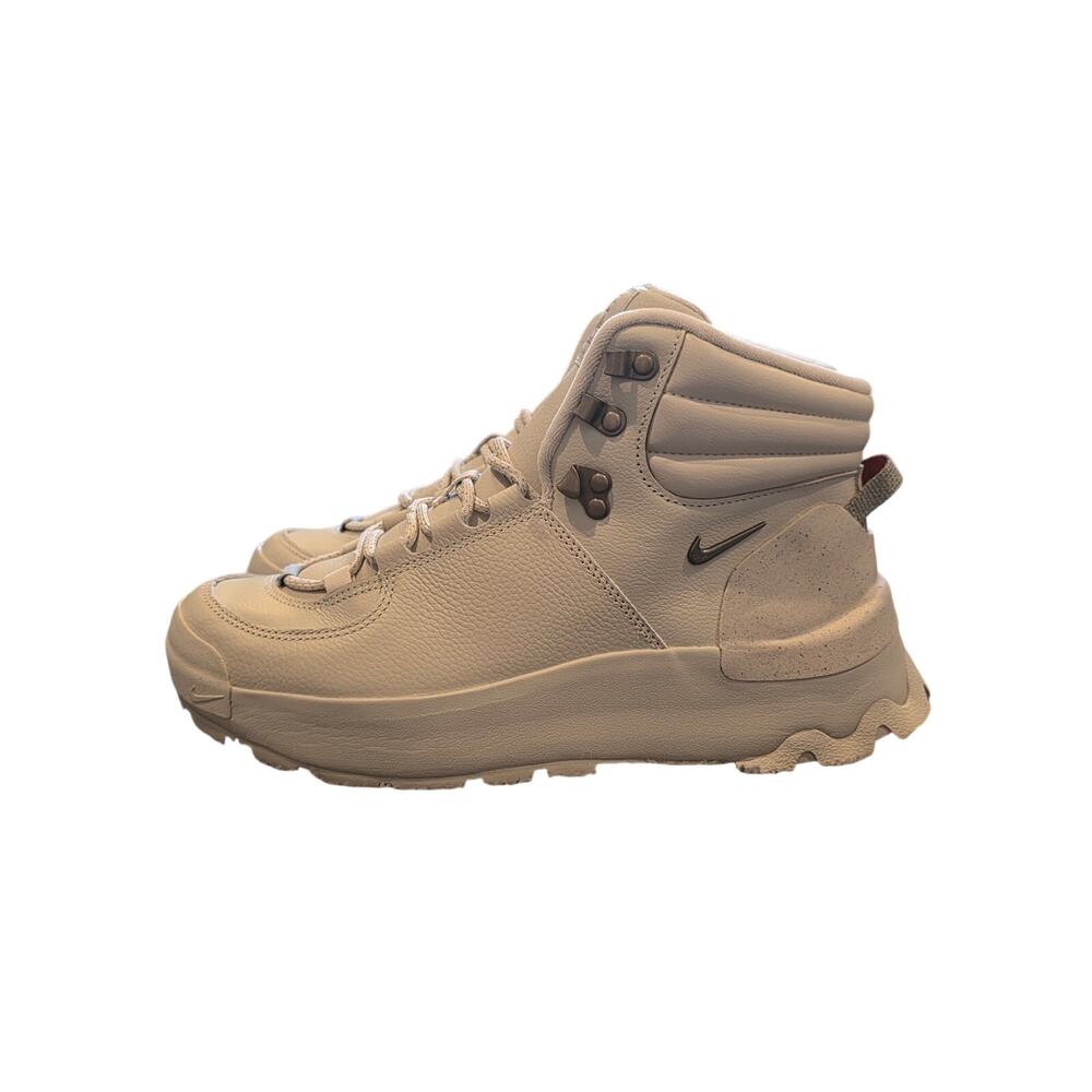 Nike City‎ Classic Premium Hiking Boots Women's 8.5 Light Bone NWOB FZ8629-1000